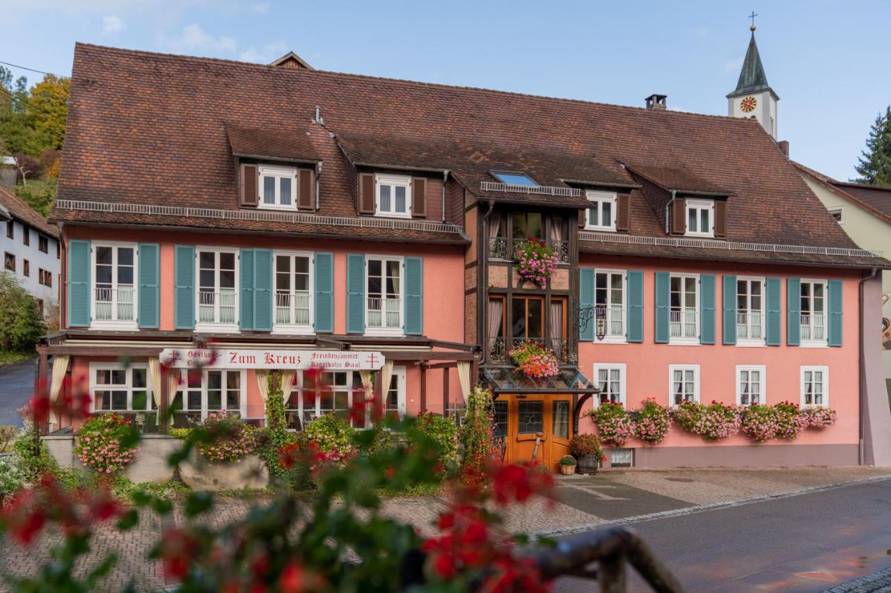 Gasthaus-Pension Zum Kreuz Штюлинген Экстерьер фото