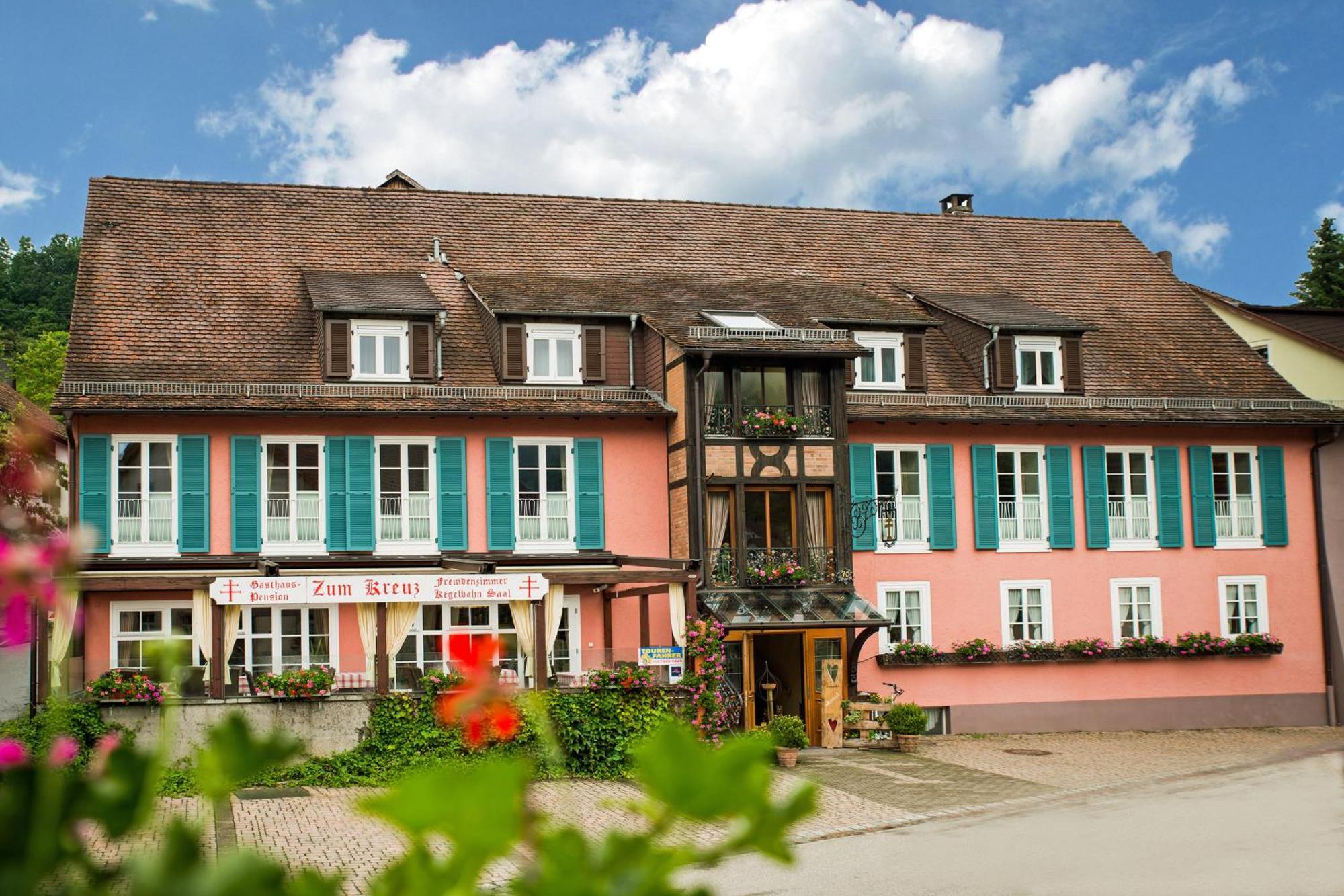Gasthaus-Pension Zum Kreuz Штюлинген Экстерьер фото